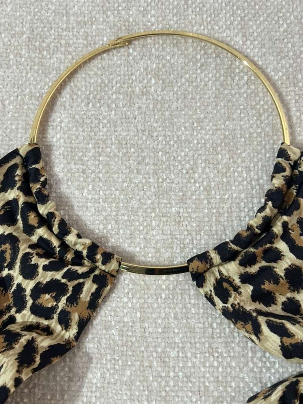 Victoria's Secret Leopard Ring Neck Monokini NWOT Size S - Picture 5 of 6